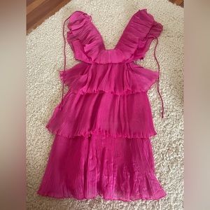 ASOS layered mini dress